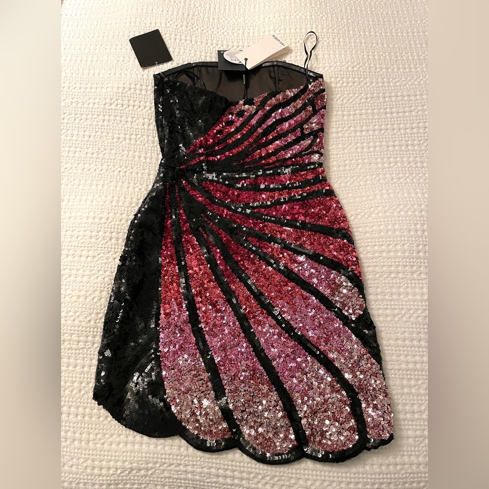 Retrofete Arabelle sequined strapless dress XXS (Size 0) NWT. Never Worn - Picture 13 of 17